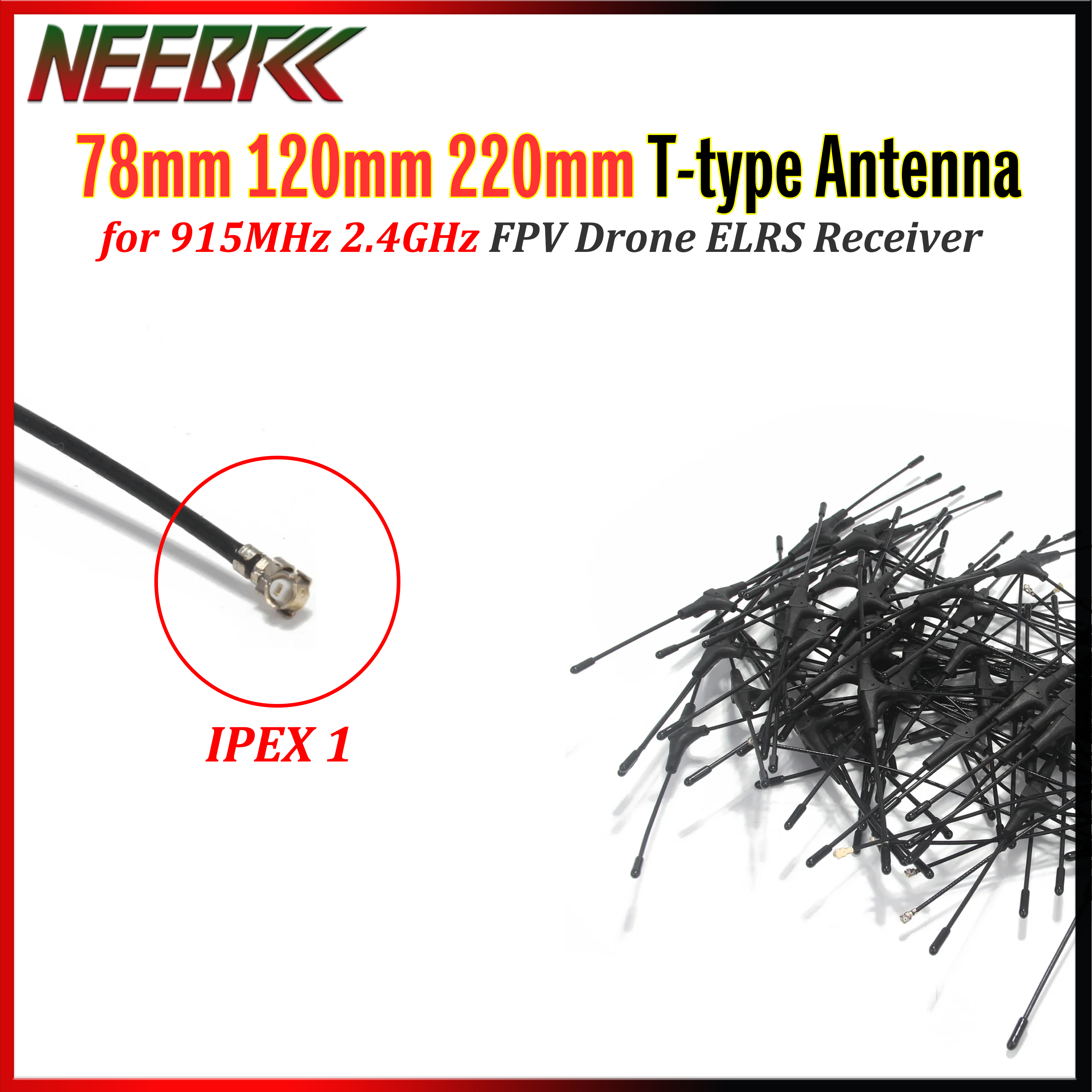 5/10/20pcs FPV Drone 915MHz 2. - مراجعة Crossfire Receiver Rx وسعره