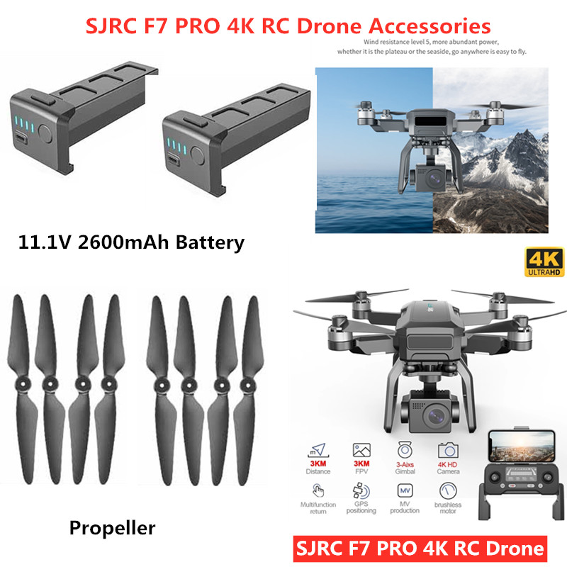 11.1V 2600mAh Battery Propelle - مراجعة Drone Sjrc وسعره