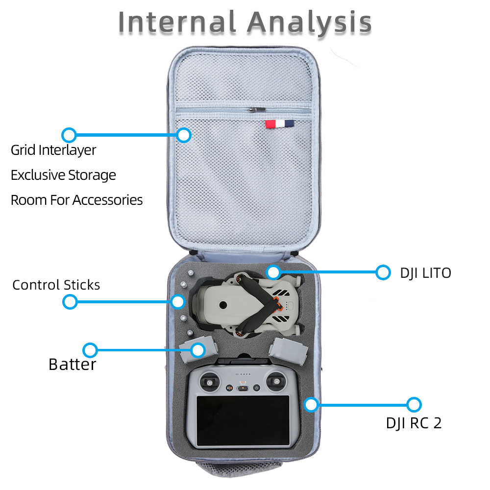 For DJI Lito 1/Lito X1 Portabl - مراجعة Drone Dji Rc N1 وسعره