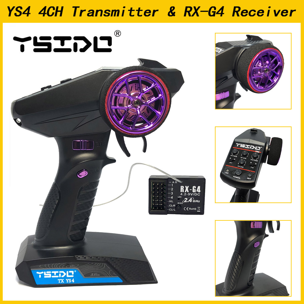 YSIDO YS4 2.4GHz 4CH Radio Sys - مراجعة Joystick Rc Drone وسعره