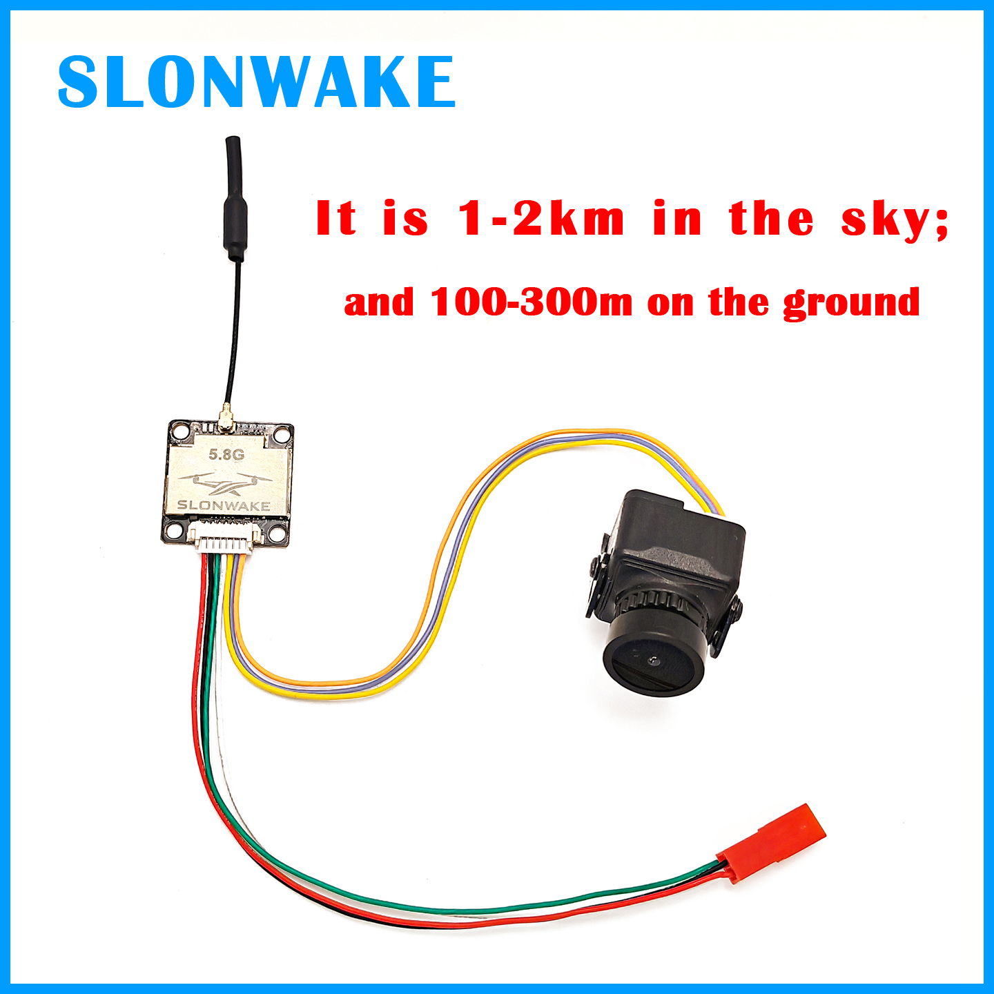 SLONWAKE Ready to use 5.8G 48C - مراجعة Drone Rc With Camera وسعره