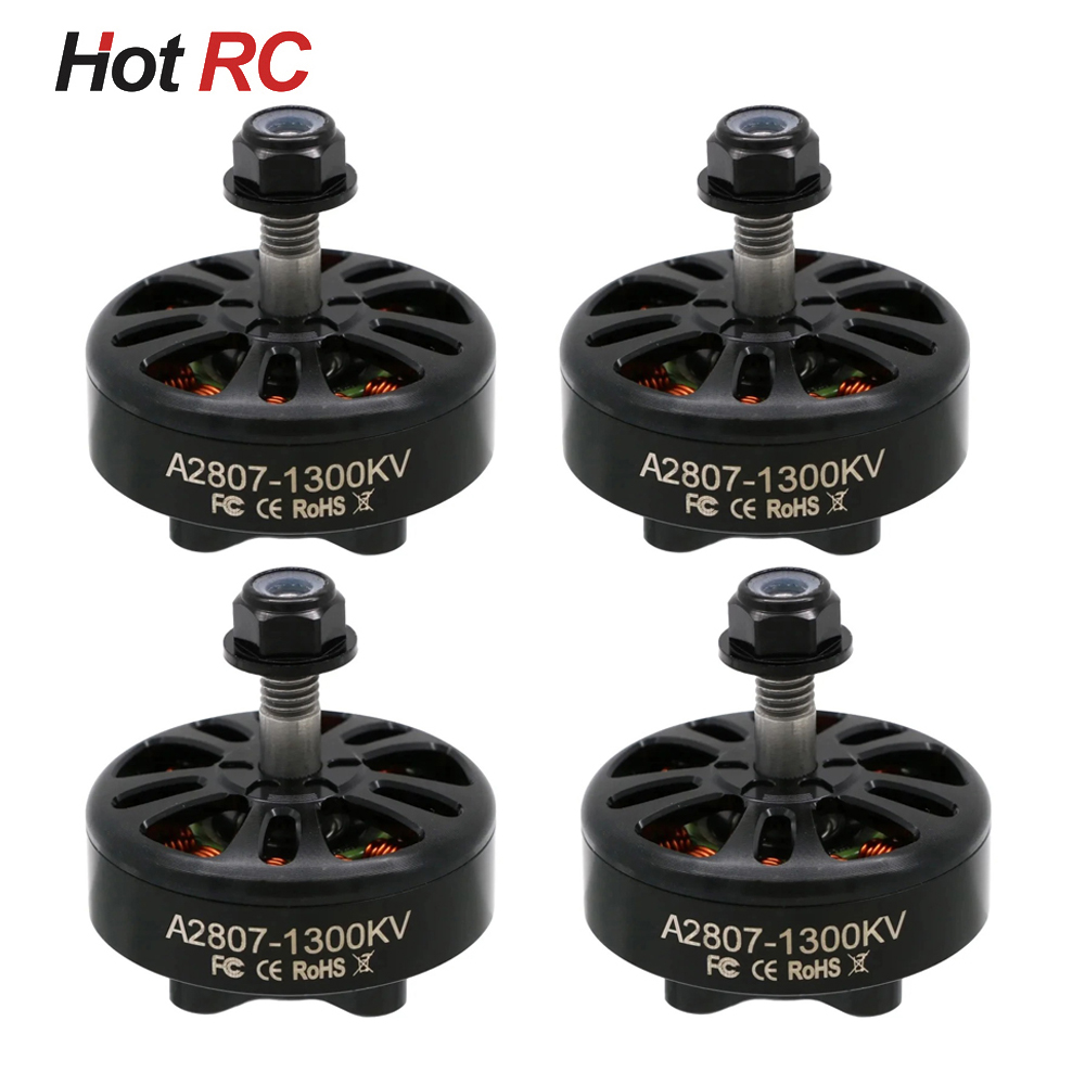 4pcs Uangel A2807 2807 1700KV  - مراجعة Drone Vs Rc Airplane وسعره