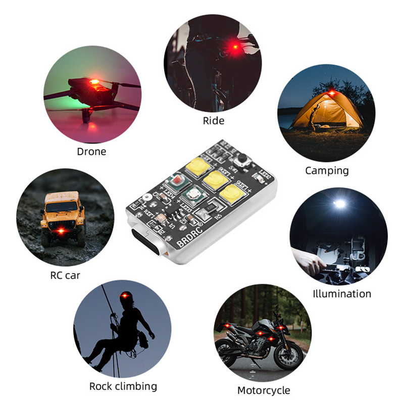 Mini Drone Strobe Light for DJ - مراجعة Drone Udi Rc وسعره