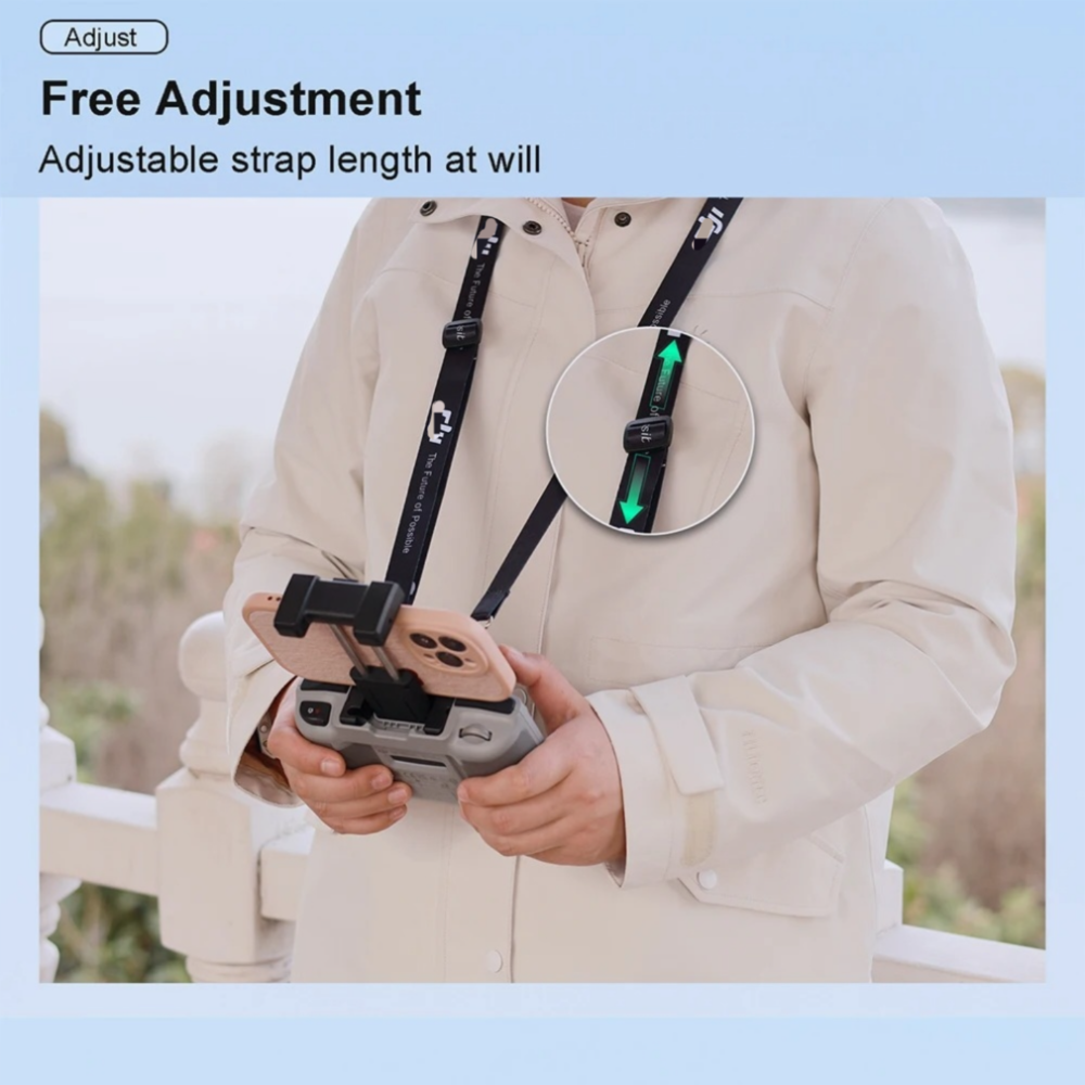 Remote Controller Lanyard Neck - مراجعة Drone Dji Rc N1 وسعره