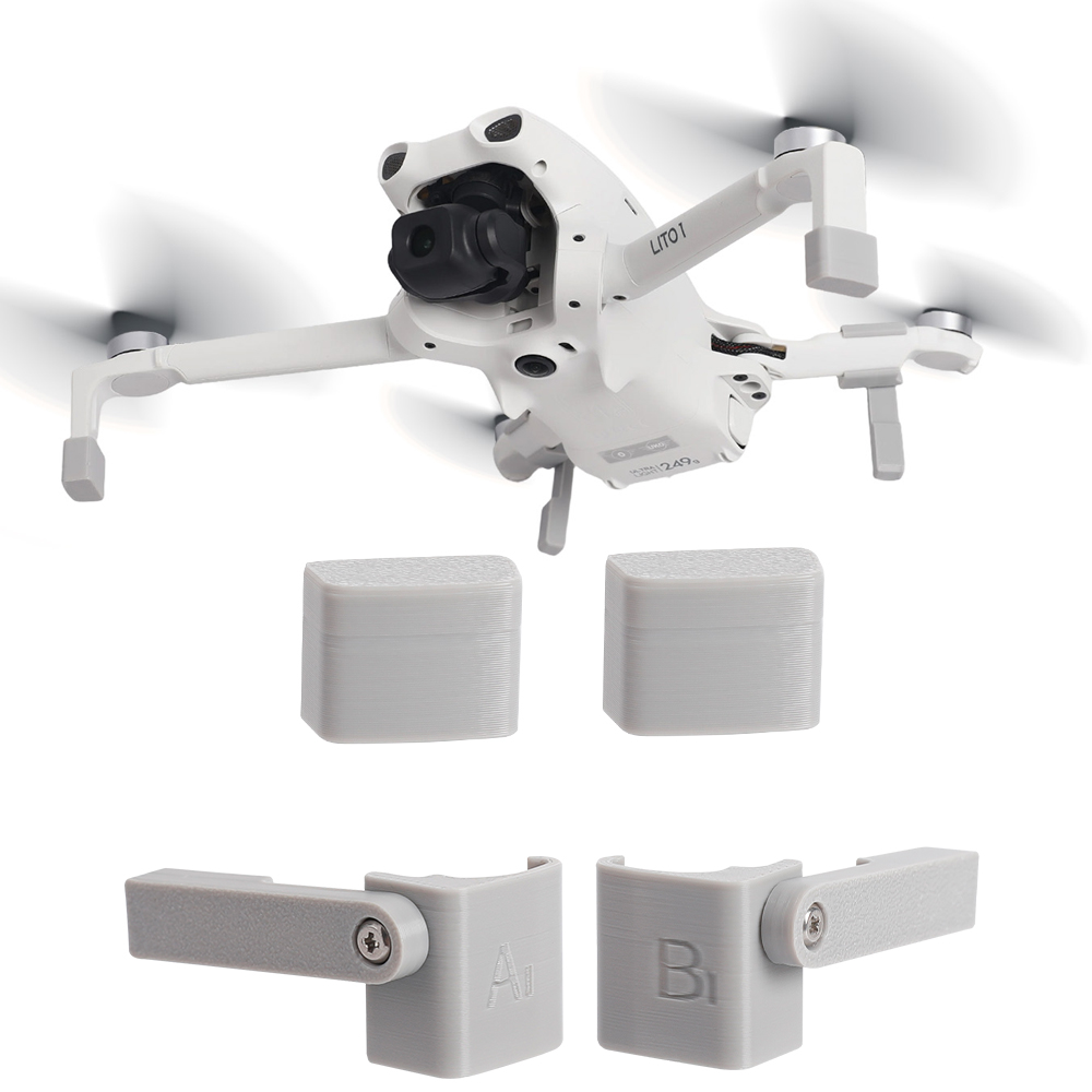 Landing Gear Extender for DJI  - مراجعة Drone Dji Rc N1 وسعره