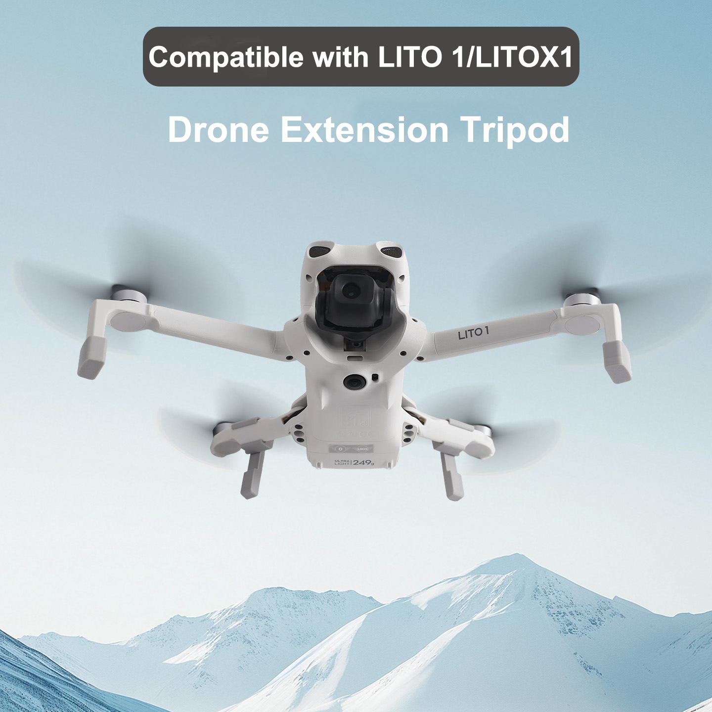 Landing Gear Extender for DJI  - مراجعة Drone Dji Rc N1 وسعره