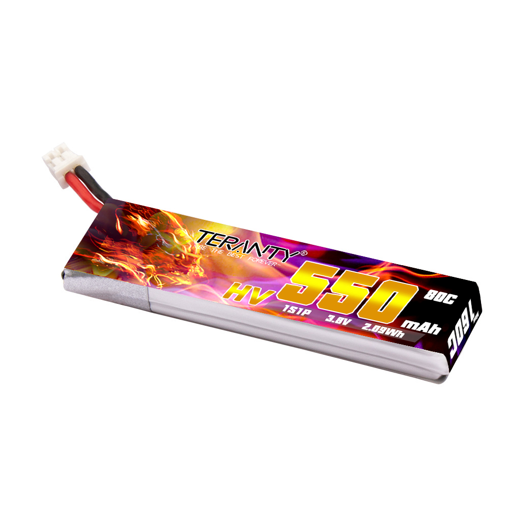 TERANTY HV 1S 3.8V 550mAh 80C/ - مراجعة Drone Lipo Battery وسعره