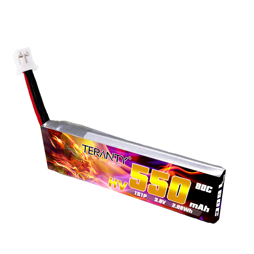 TERANTY HV 1S 3.8V 550mAh 80C/ - مراجعة Drone Lipo Battery وسعره