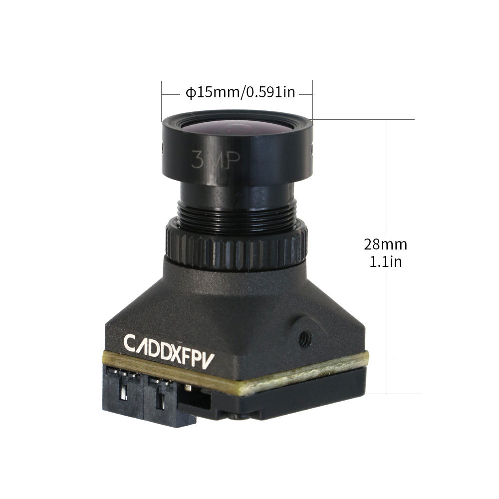 Caddx Ratel PRO Analog FPV Cam - مراجعة Caddx Fpv Camera وسعره
