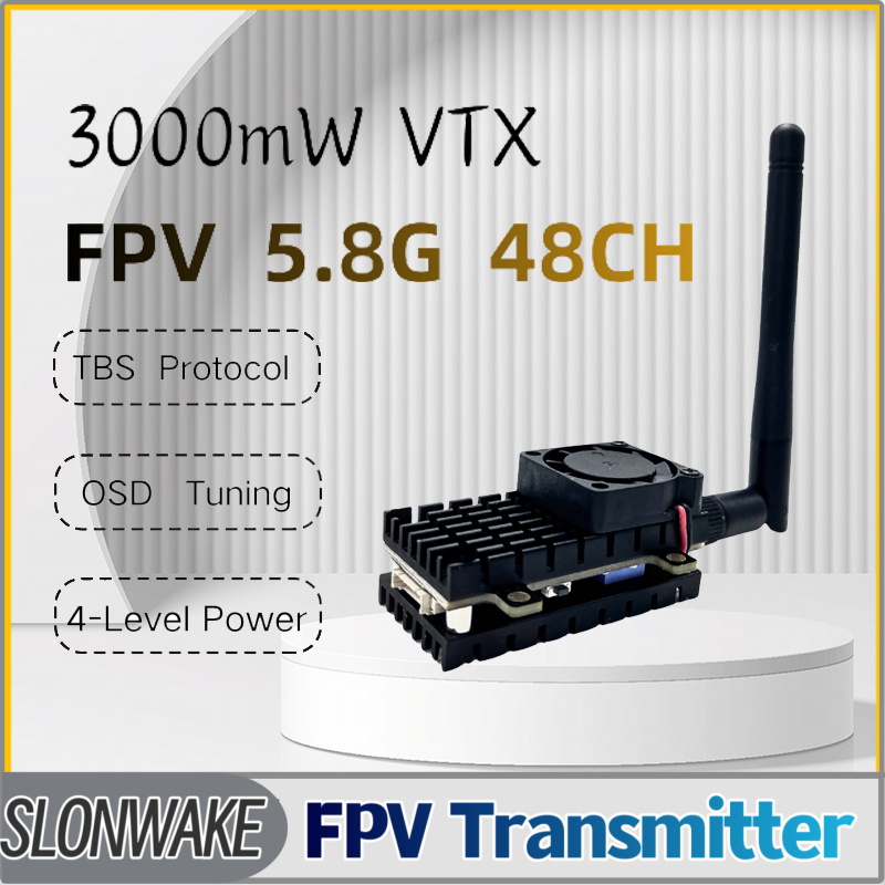 SLONWAKE 5.8G 3000mW Simulatio - مراجعة Drone Rc Remote وسعره