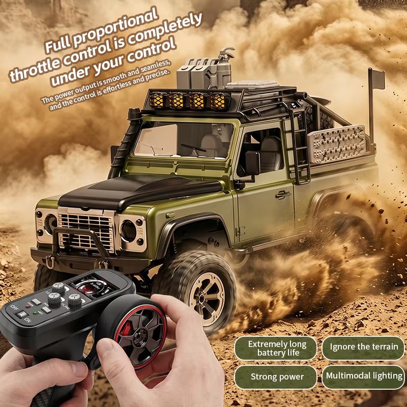 KF90 1:12 4WD RC Climbing Car  - مراجعة Drone Bike Rc وسعره