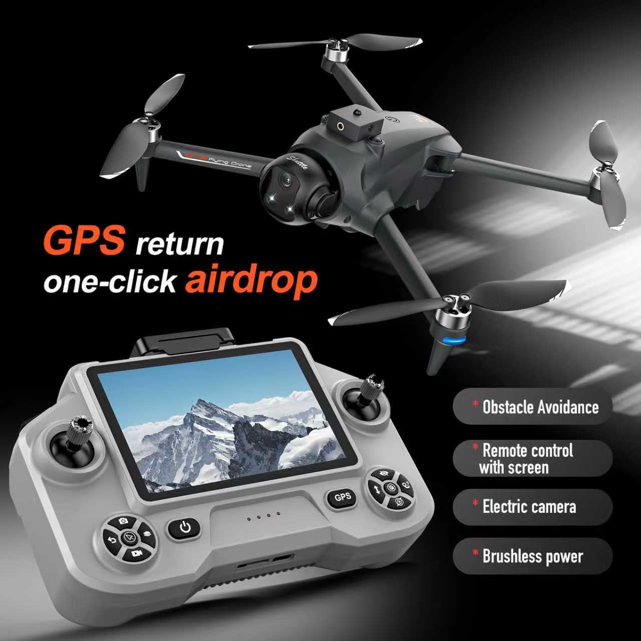 YL059 FPV GPS Quadcopter Drone - مراجعة Drone Gps Rc Tt36 وسعره