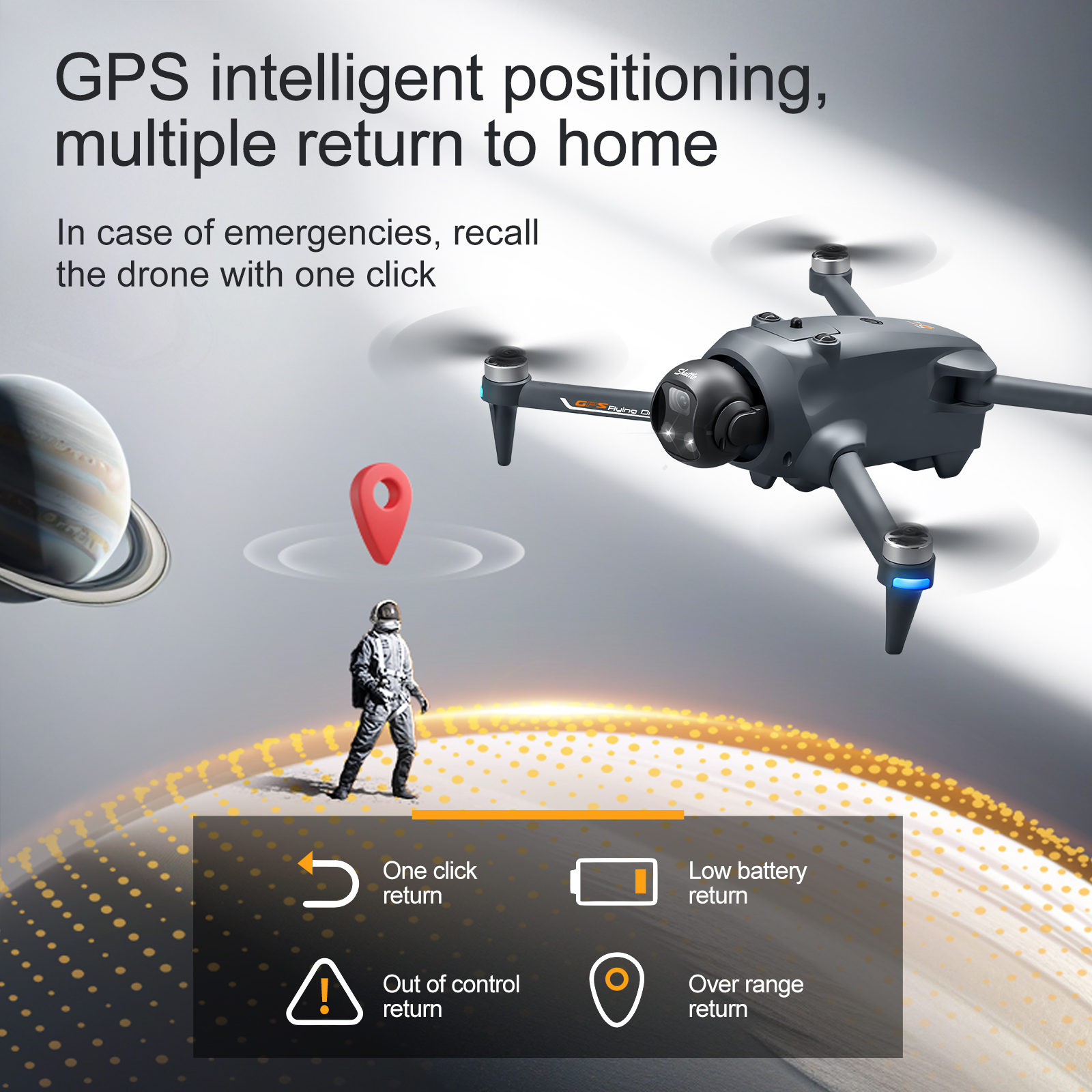 YL059 FPV GPS Quadcopter Drone - مراجعة Drone Gps Rc Tt36 وسعره