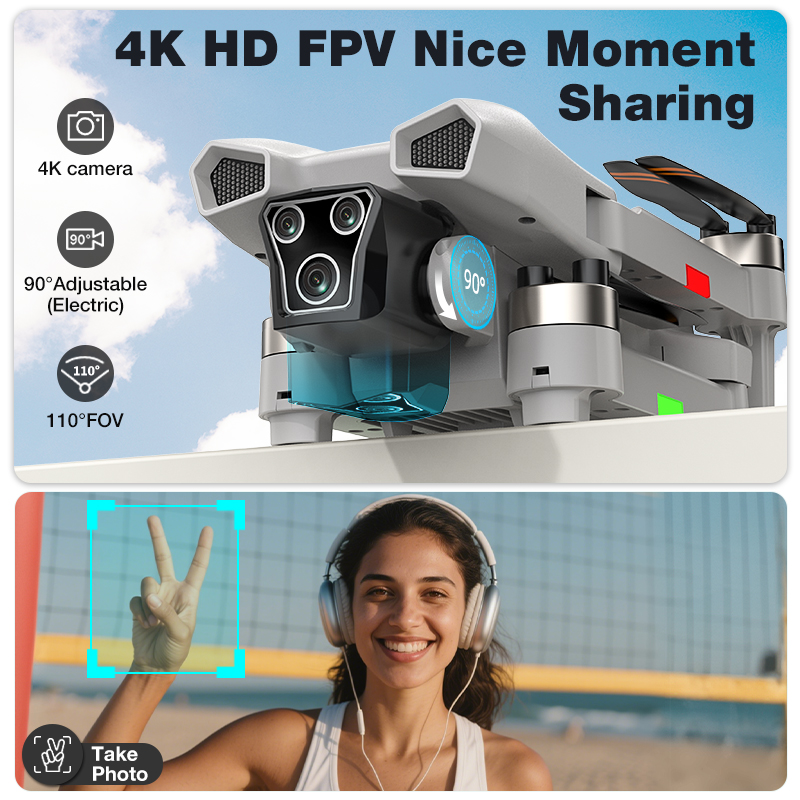NEW Hot L017 Pro Drone Brushle - مراجعة Drone Gps Rc Tt36 وسعره
