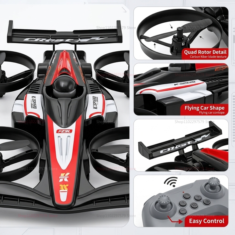 Mini RC Flying Car Transformab - مراجعة Joystick Rc Drone وسعره
