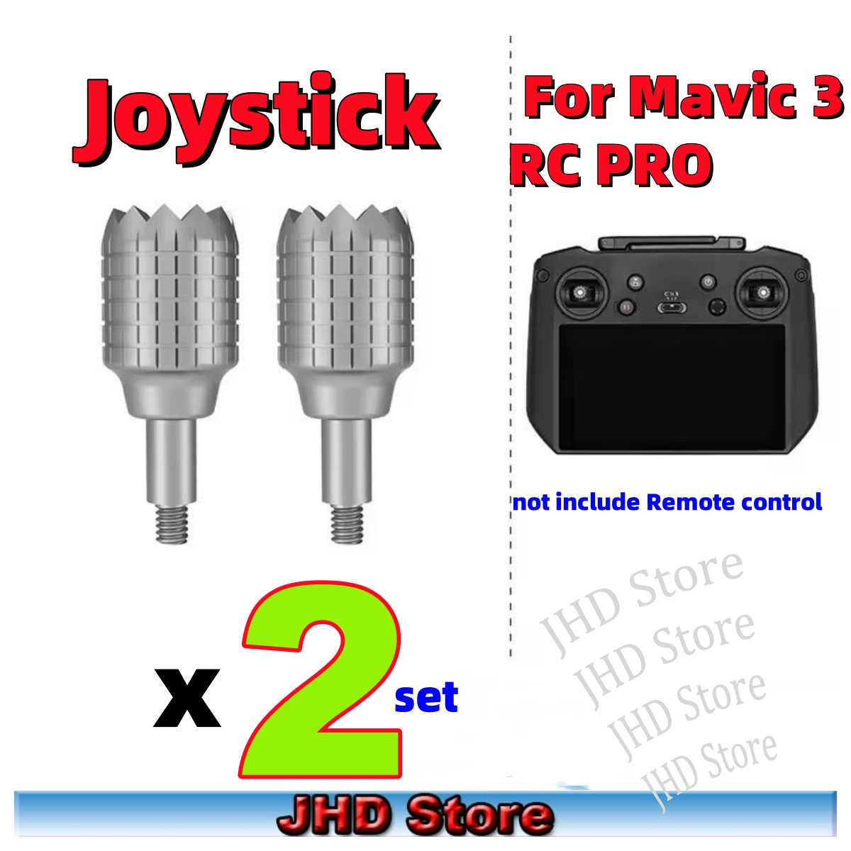 Joystick For JHDDJI Mavic 3/ R - مراجعة Drone Dji Rc N1 وسعره