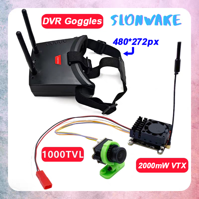Over 20Km Range 5.8Ghz 2W FPV  - مراجعة Fpv Camera Cmos وسعره