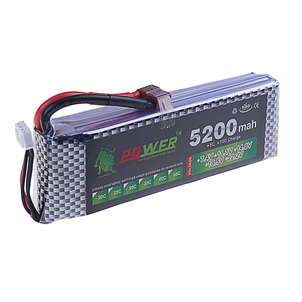 3S Lipo Battery 11.1V 5200mah  - مراجعة Drone Lipo Battery وسعره