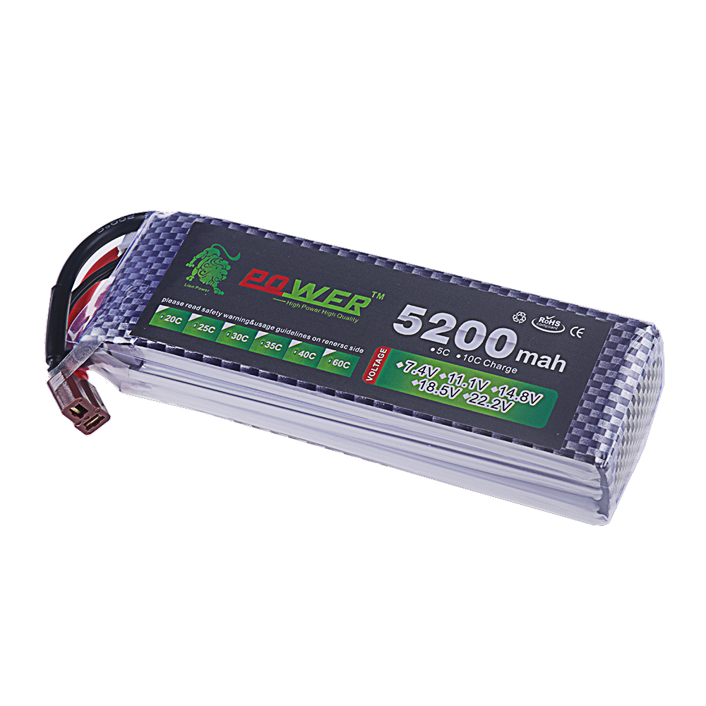 3S Lipo Battery 11.1V 5200mah  - مراجعة Drone Lipo Battery وسعره
