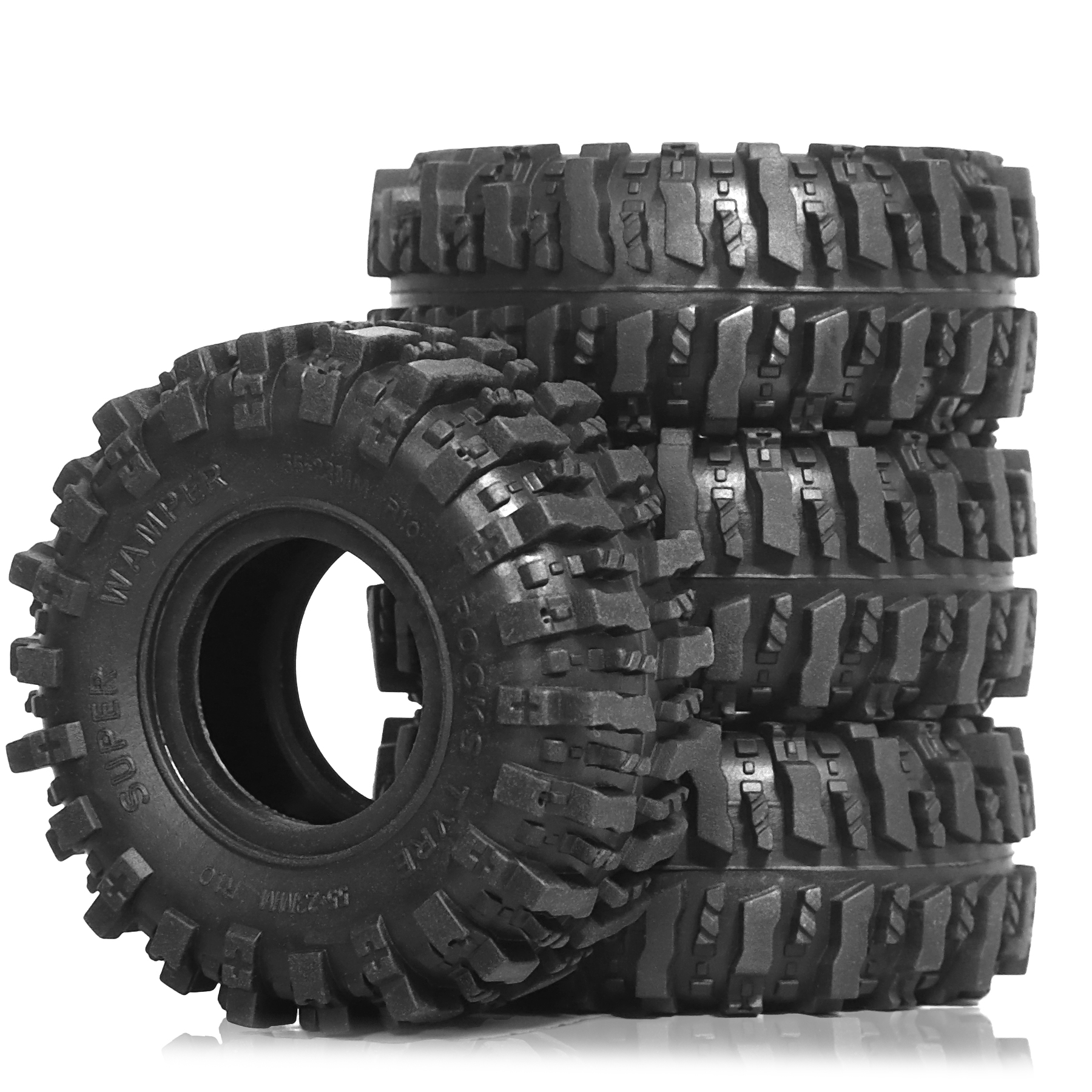 1.0 RC Crawler Tires 1/24 1/18 - مراجعة Rc Rock Crawler وسعره