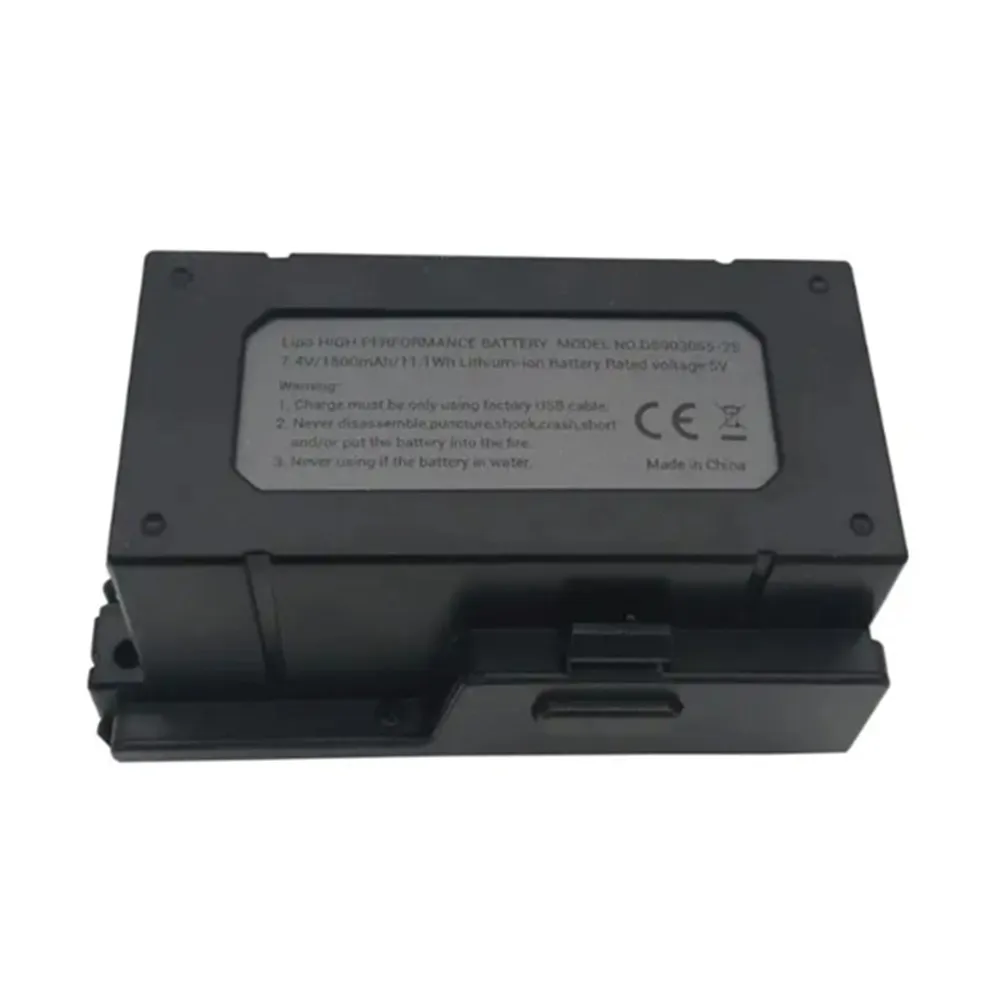 7.4V 1500mAh Lipo Battery for  - مراجعة Drone Sjrc وسعره