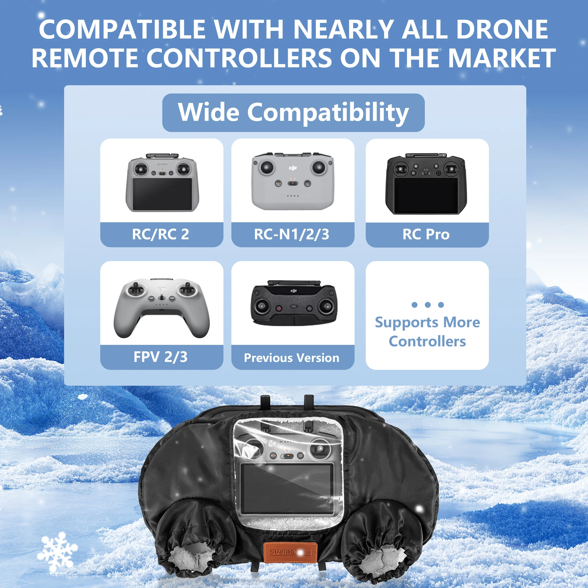 Winter Warm Gloves Drone Fligh - مراجعة Drone Udi Rc وسعره